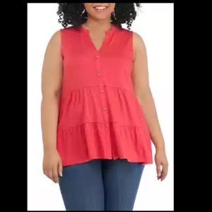 NWT New Directions women blouse 1X